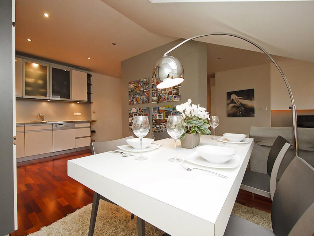 Luxury Penthouse Apartment Prag Oda fotoğraf